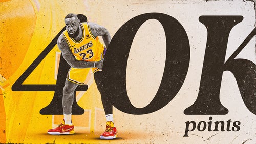 LEBRON JAMES Trending Image: LeBron James makes history with 40,000 points, but Nuggets cut celebration short